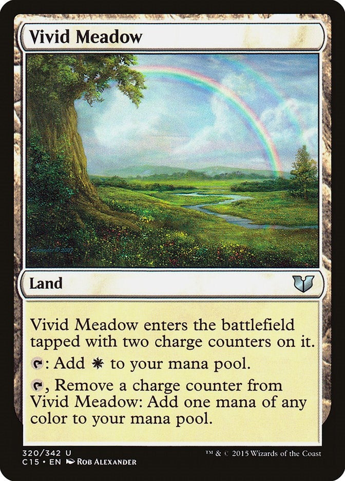 Image for Vivid Meadow (320) [Commander 2015] - Magic: The Gathering