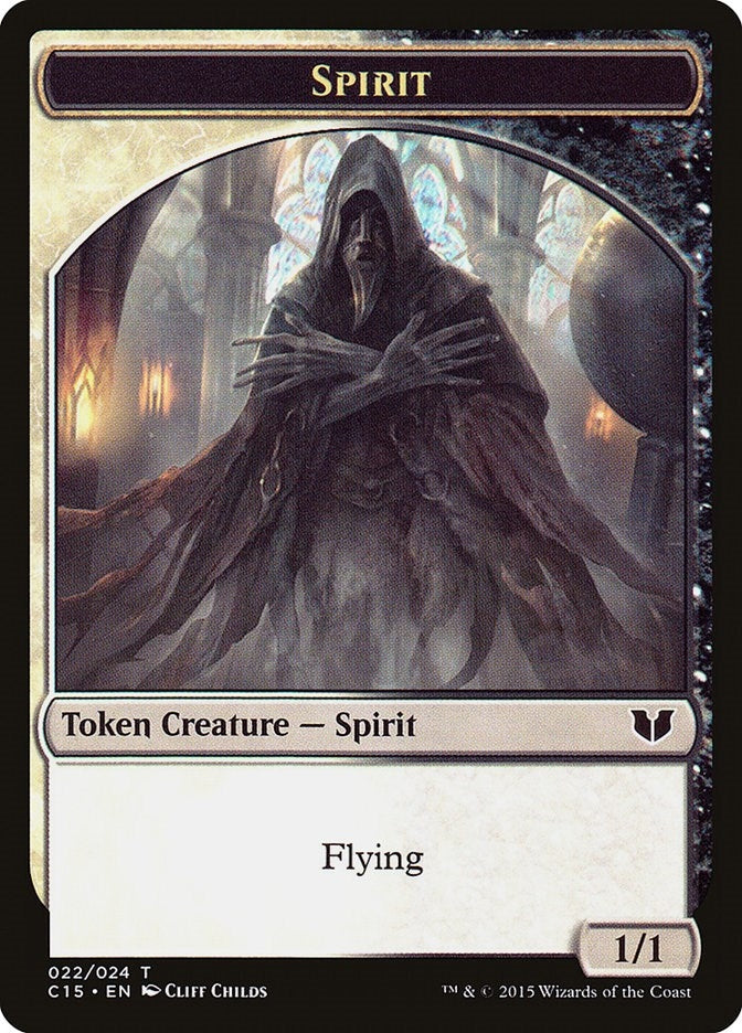 Image for Spirit (022) // Angel Double-Sided Token (22 // 2) [Commander 2015] - Magic: The Gathering