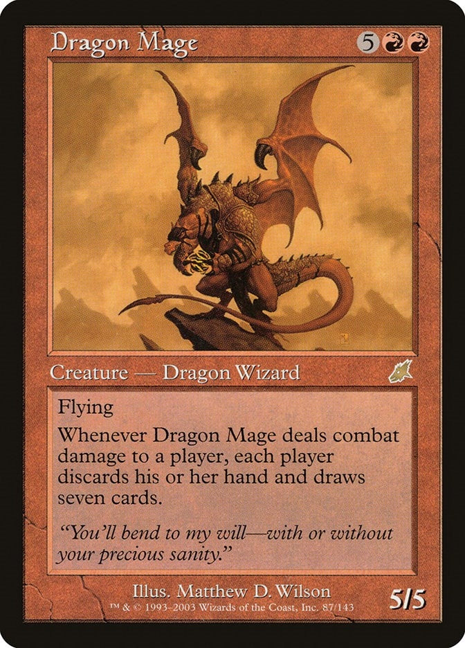 Image for Dragon Mage (87) [Scourge] - Magic: The Gathering