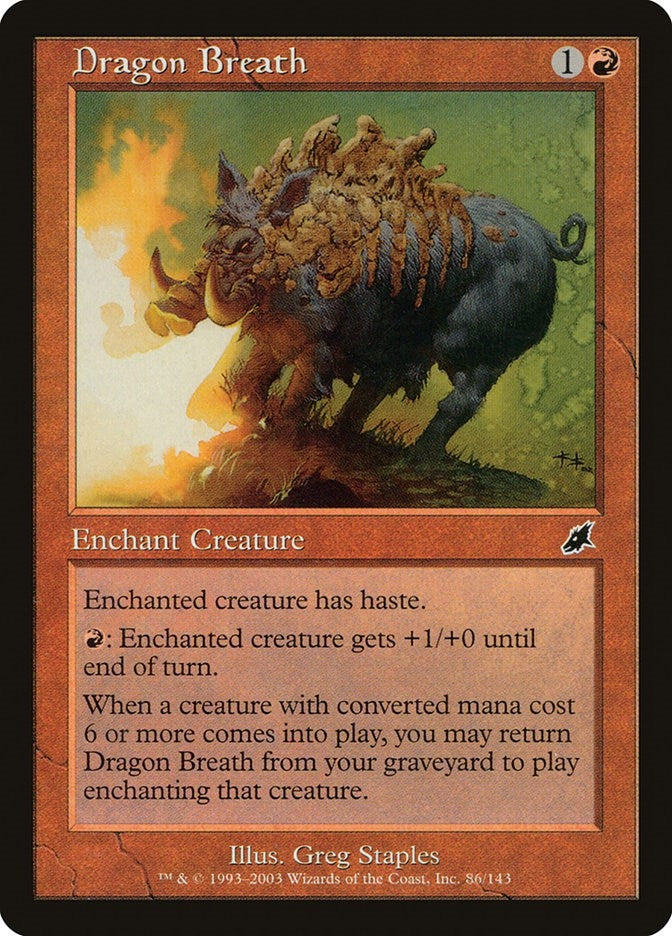 Image for Dragon Breath (86) [Scourge] - Magic: The Gathering