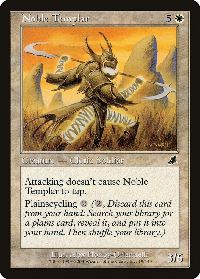 Image for Noble Templar (19) [Scourge] - Magic: The Gathering