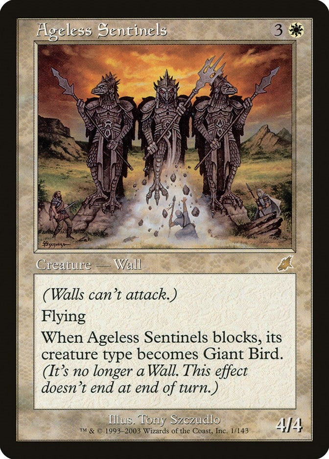 Image for Ageless Sentinels (1) [Scourge] - Magic: The Gathering