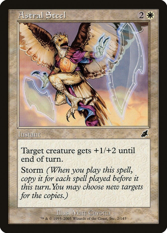 Image for Astral Steel (2) [Scourge] - Magic: The Gathering