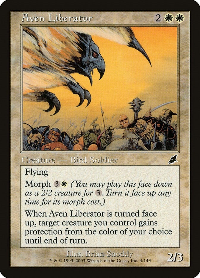 Image for Aven Liberator (4) [Scourge] - Magic: The Gathering