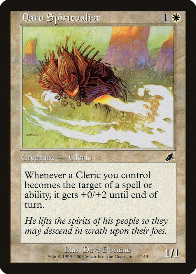 Image for Daru Spiritualist (5) [Scourge] - Magic: The Gathering