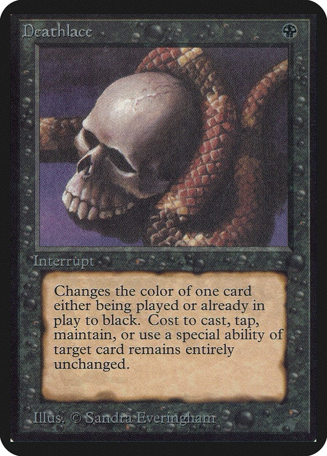 Image for Deathlace [Alpha Edition] - Magic: The Gathering