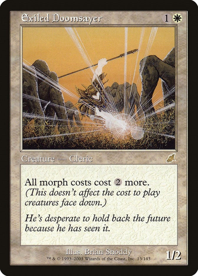 Image for Exiled Doomsayer (13) [Scourge] - Magic: The Gathering