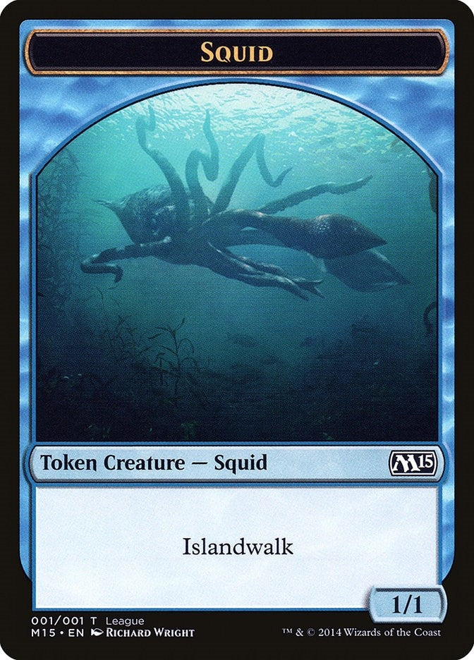 Image for Squid Token (1) [League Promos] - Magic: The Gathering