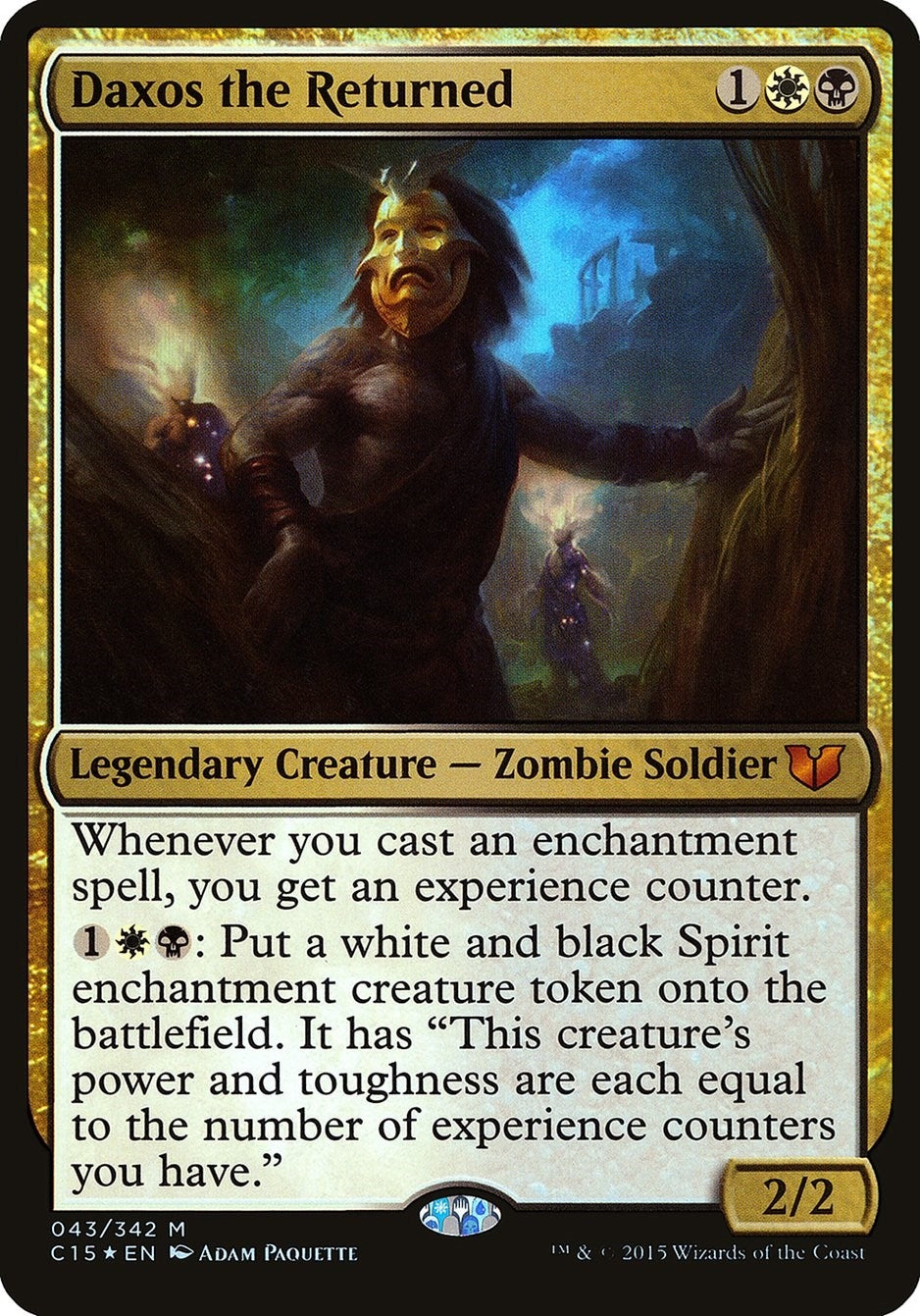 Daxos the Returned (Commander 2015) (43) [Oversize Cards]