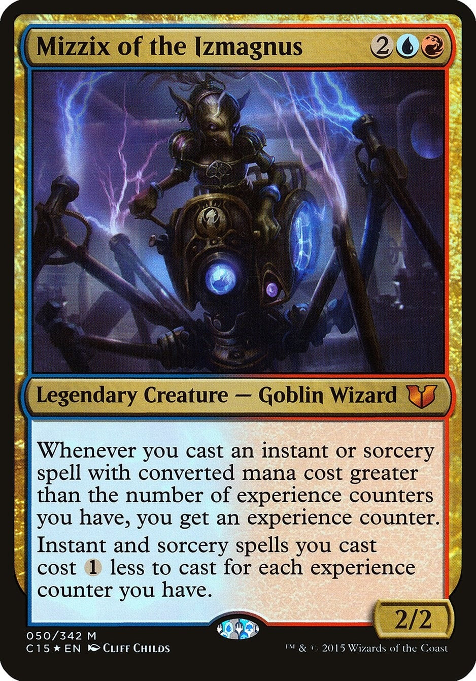 Image for Mizzix of the Izmagnus (Commander 2015) (50) [Oversize Cards] - Magic: The Gathering