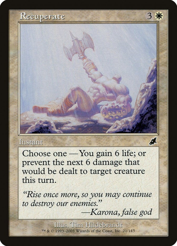 Image for Recuperate (21) [Scourge] - Magic: The Gathering