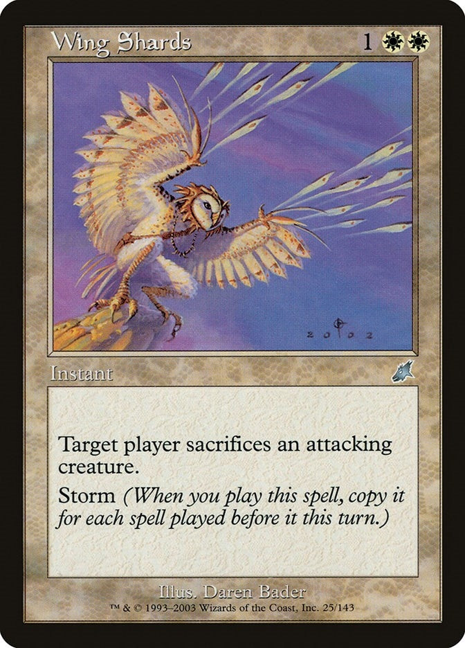 Image for Wing Shards (25) [Scourge] - Magic: The Gathering