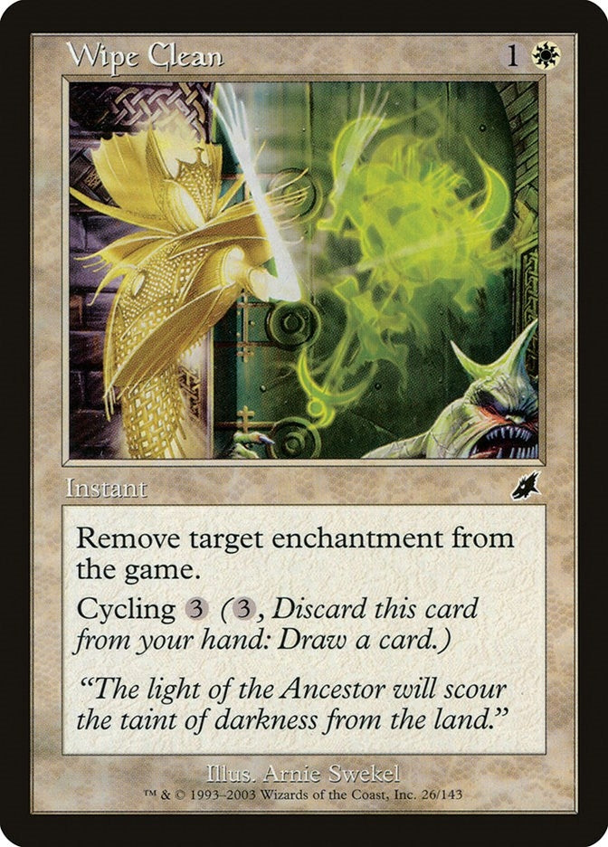 Image for Wipe Clean (26) [Scourge] - Magic: The Gathering