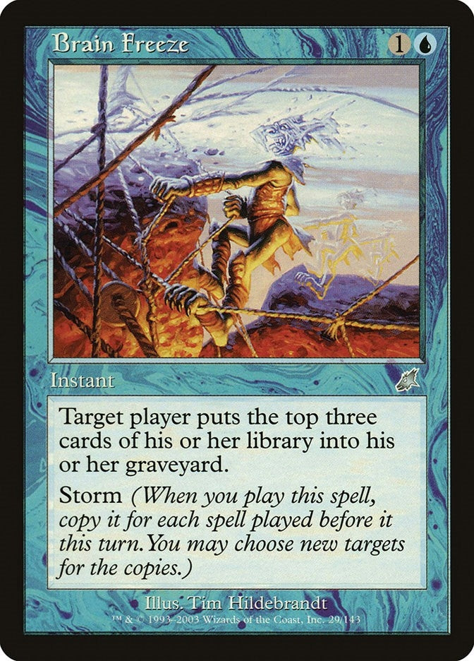Image for Brain Freeze (29) [Scourge] - Magic: The Gathering
