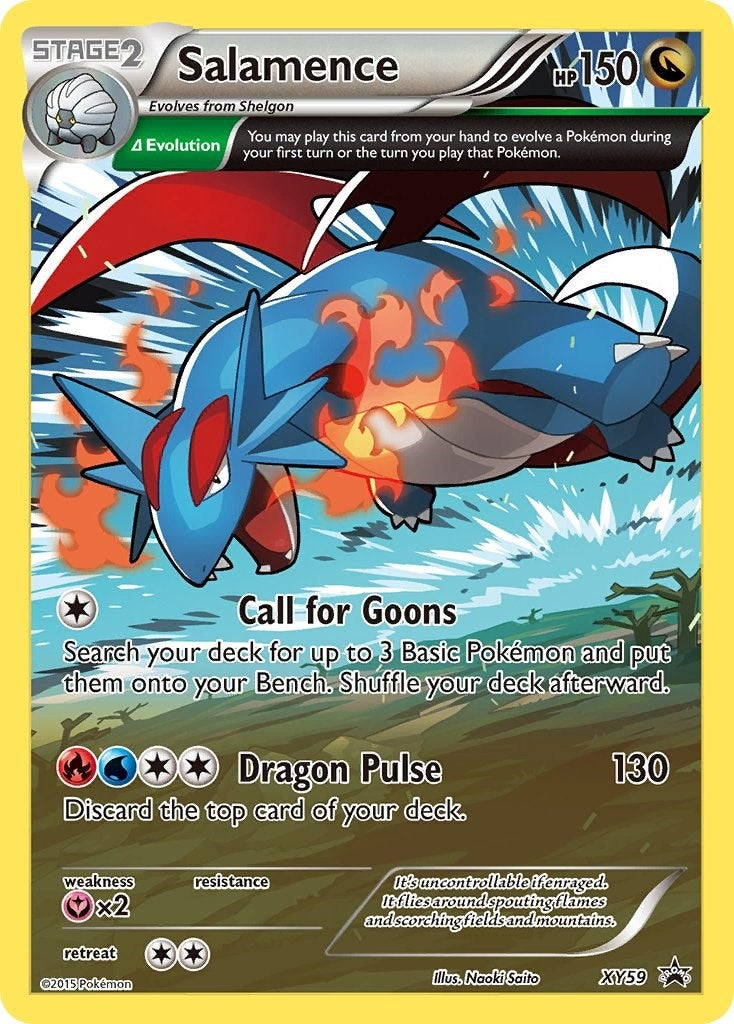 Image for Salamence - XY59 (XY59) [XY Promos] - Pokemon
