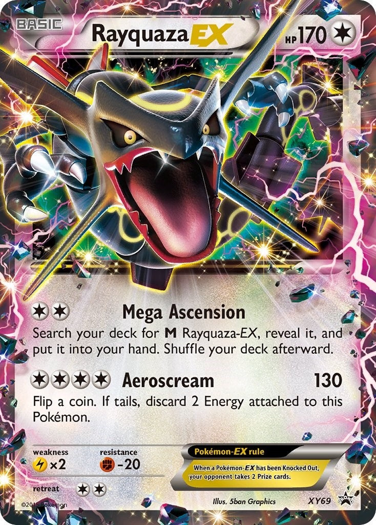 Image for Rayquaza EX (Shiny) (XY69) [XY Promos] - Pokemon