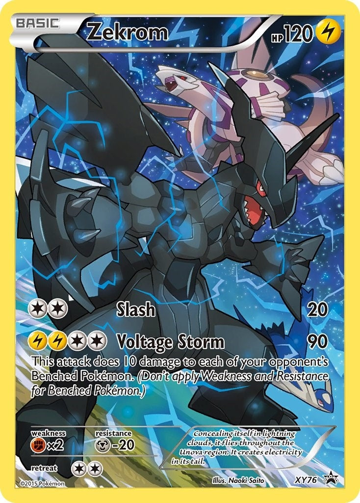 Image for Zekrom (Full Art Promo) (XY76) [XY Promos] - Pokemon