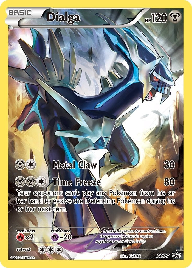 Image for Dialga (Full Art Promo) (XY77) [XY Promos] - Pokemon