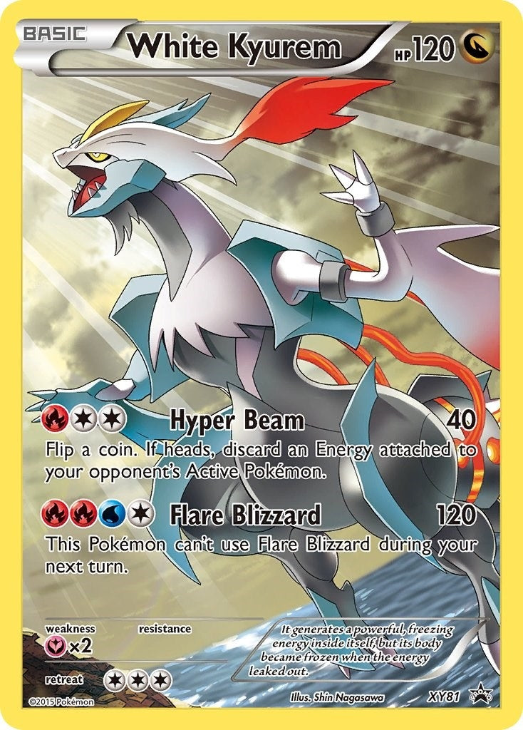 Image for White Kyurem (Full Art Promo) (XY81) [XY Promos] - Pokemon