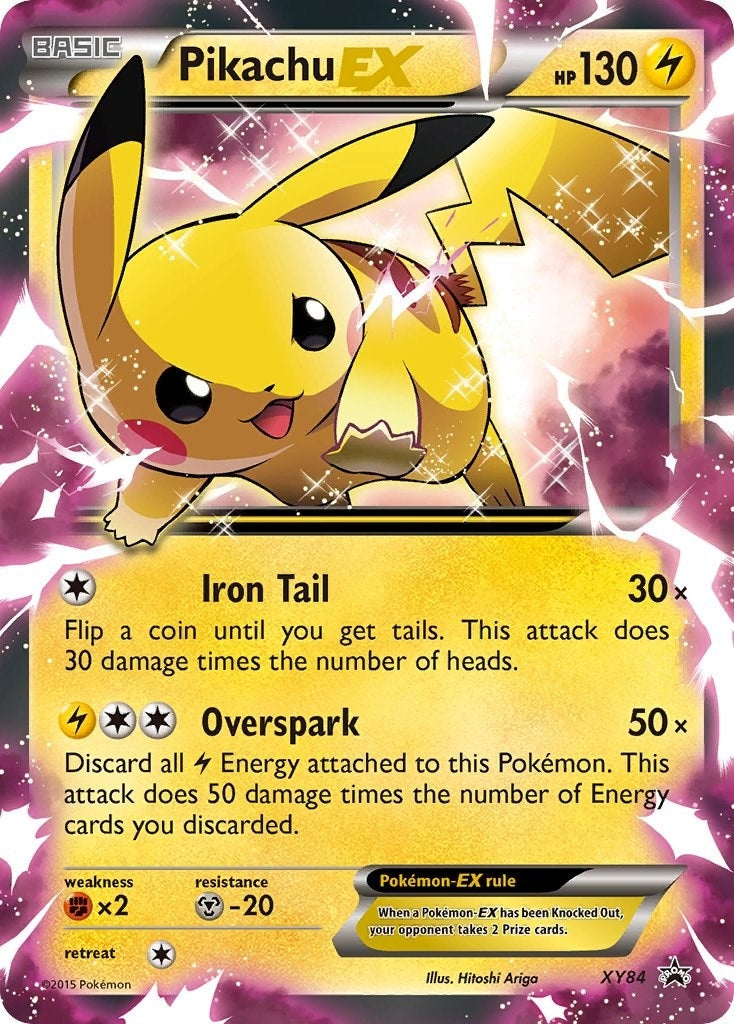 Image for Pikachu EX - XY84 (XY84) [XY Promos] - Pokemon