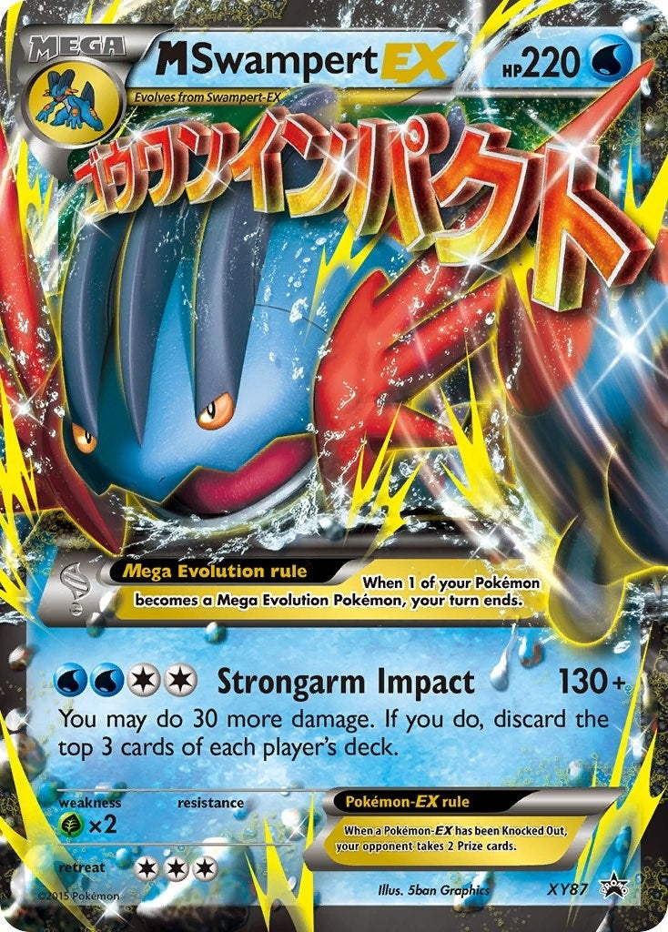 Image for M Swampert EX (XY87) [XY Promos] - Pokemon