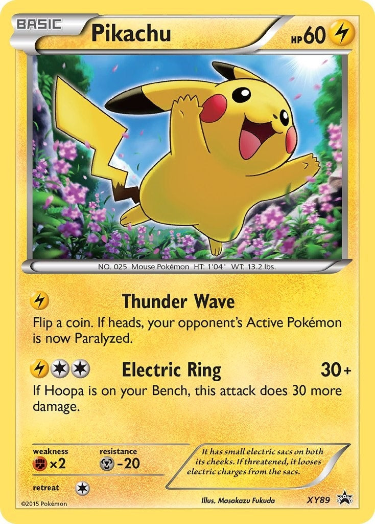 Image for Pikachu (Collector Chest) (XY89) [XY Promos] - Pokemon