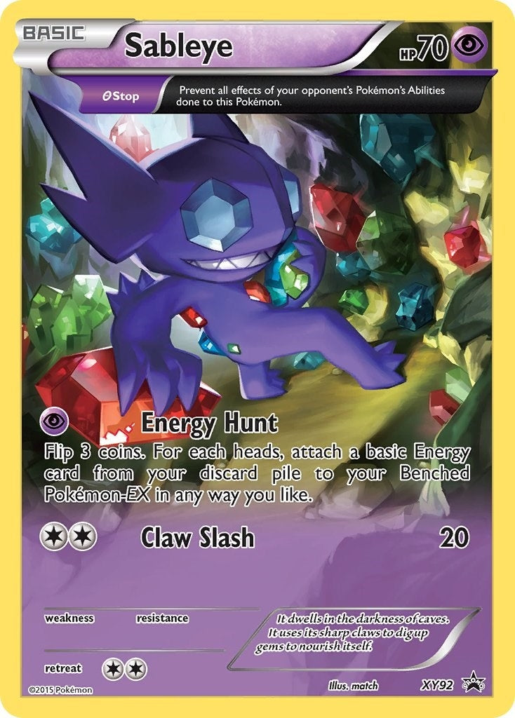 Image for Sableye - XY92 (XY92) [XY Promos] - Pokemon