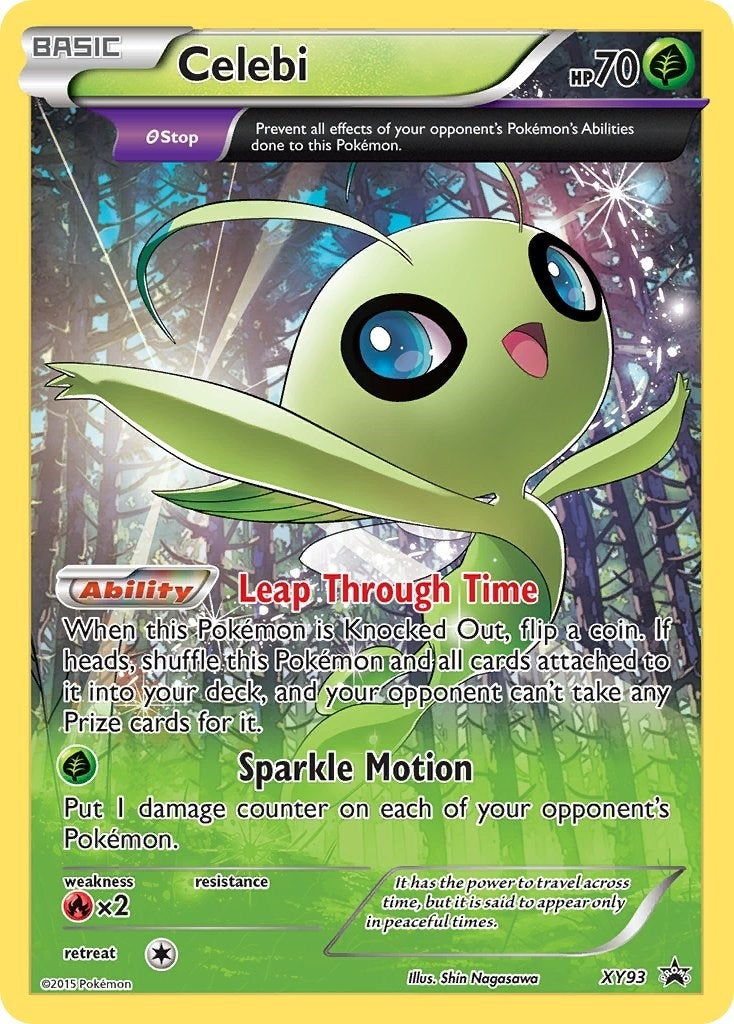 Image for Celebi - XY93 (XY93) [XY Promos] - Pokemon