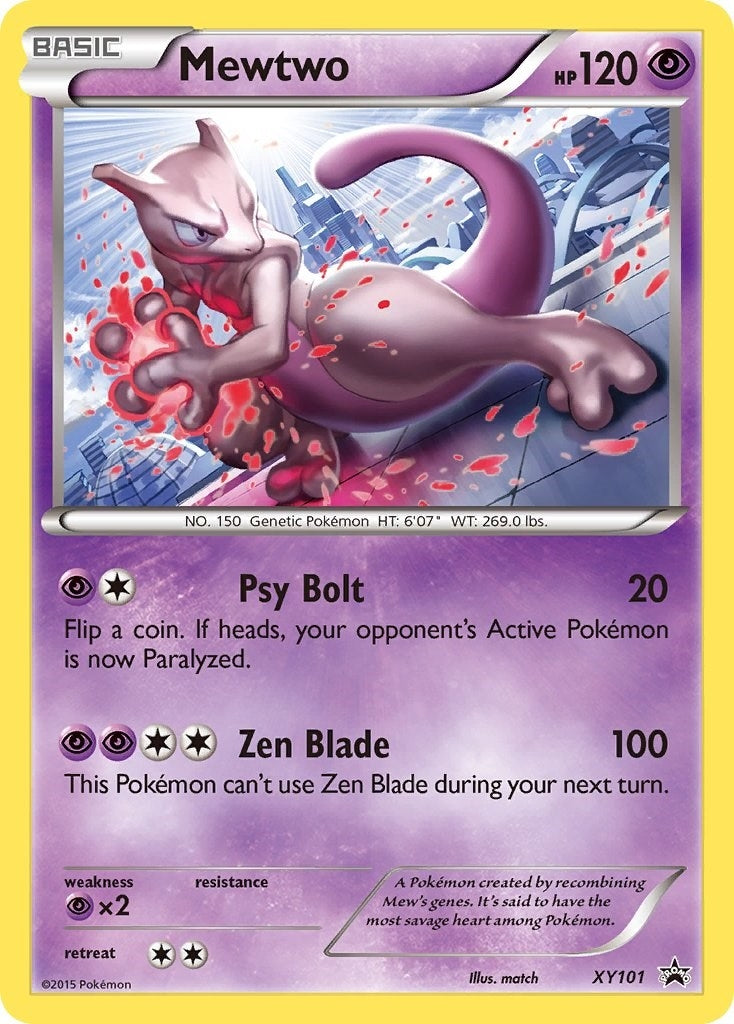 Image for Mewtwo - XY101 (XY101) [XY Promos] - Pokemon