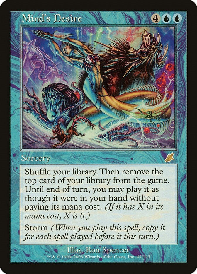 Image for Mind's Desire (41) [Scourge] - Magic: The Gathering
