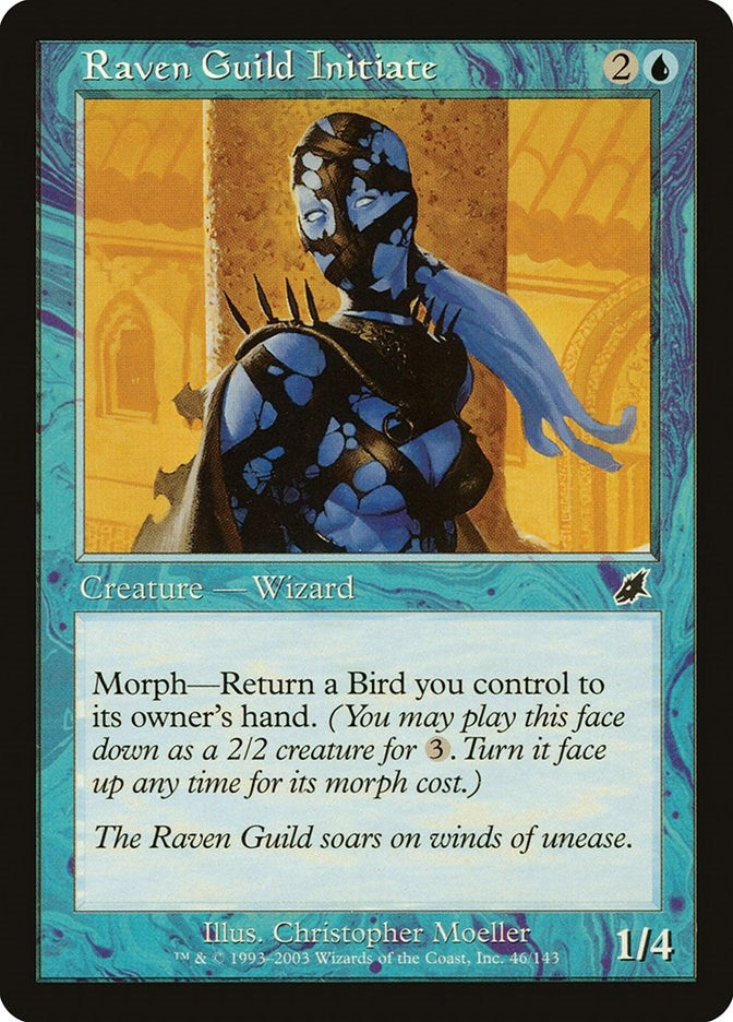 Image for Raven Guild Initiate (46) [Scourge] - Magic: The Gathering