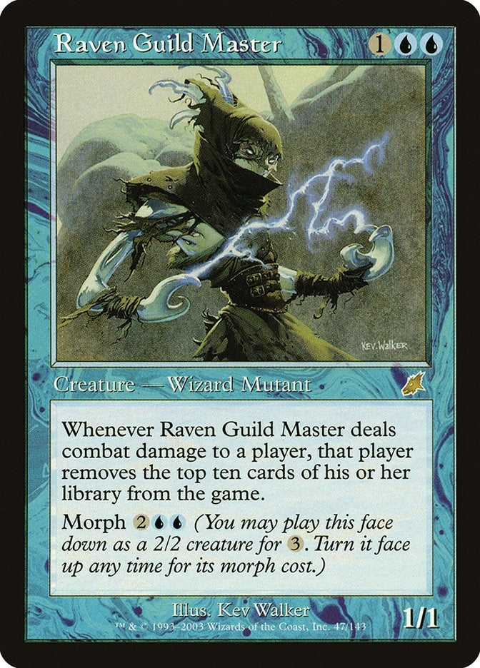 Image for Raven Guild Master (47) [Scourge] - Magic: The Gathering