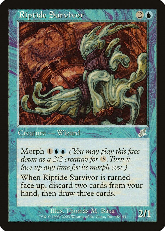 Image for Riptide Survivor (48) [Scourge] - Magic: The Gathering