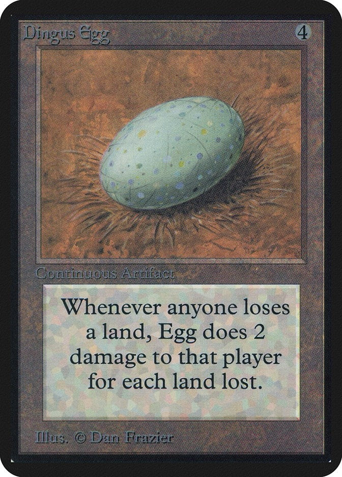 Image for Dingus Egg [Alpha Edition] - Magic: The Gathering