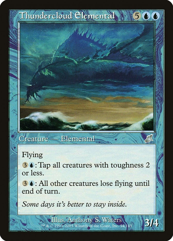 Image for Thundercloud Elemental (54) [Scourge] - Magic: The Gathering