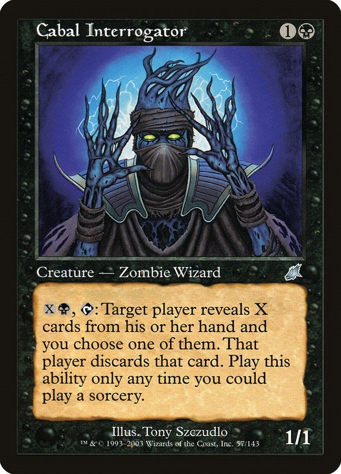 Image for Cabal Interrogator (57) [Scourge] - Magic: The Gathering