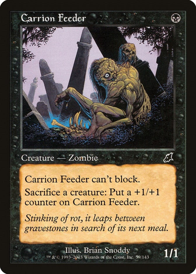Image for Carrion Feeder (59) [Scourge] - Magic: The Gathering