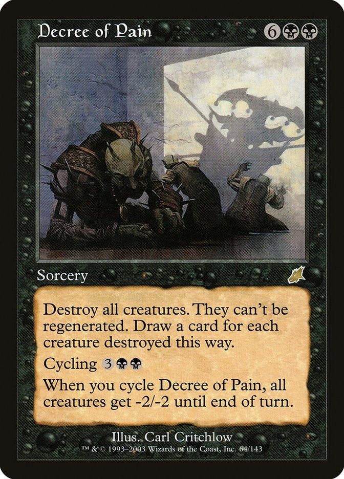 Image for Decree of Pain (64) [Scourge] - Magic: The Gathering