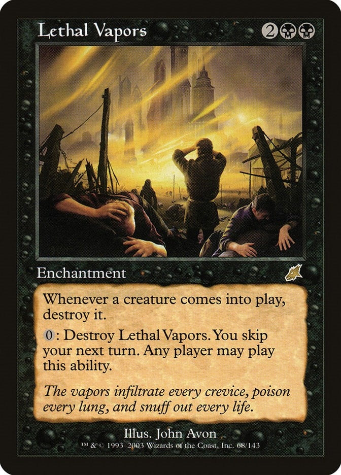 Image for Lethal Vapors (68) [Scourge] - Magic: The Gathering
