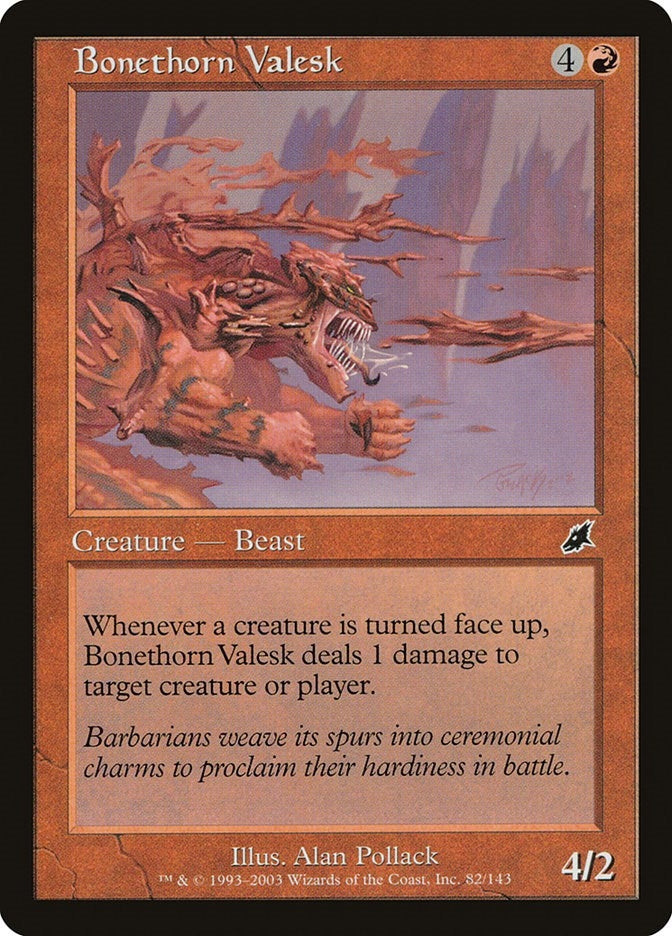 Image for Bonethorn Valesk (82) [Scourge] - Magic: The Gathering