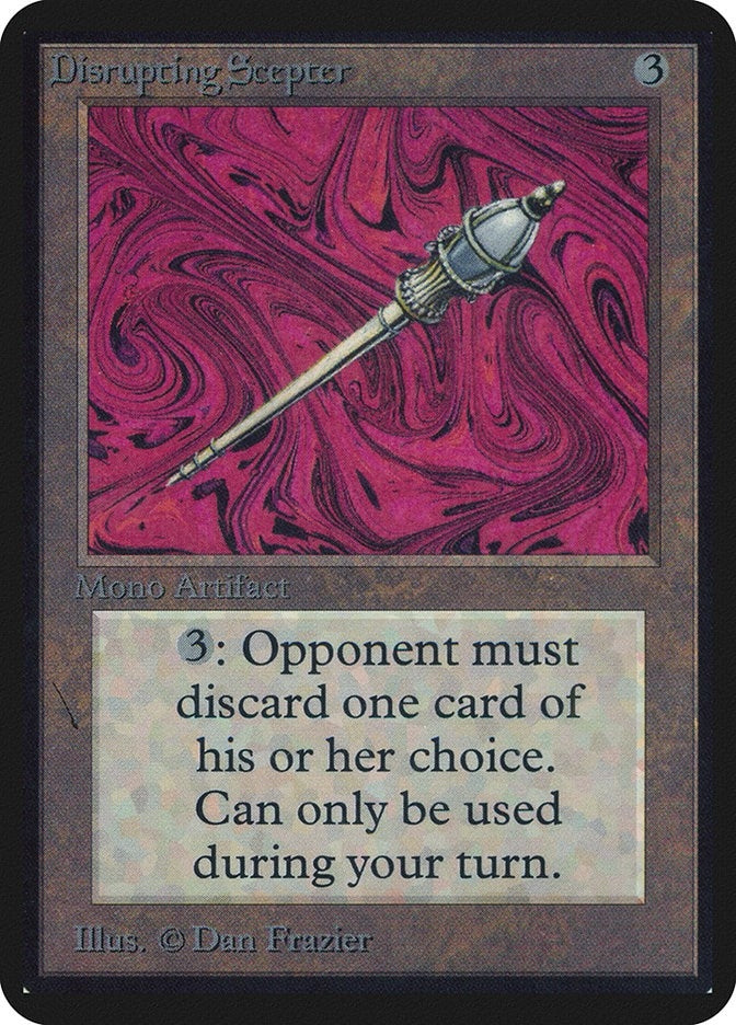 Image for Disrupting Scepter [Alpha Edition] - Magic: The Gathering