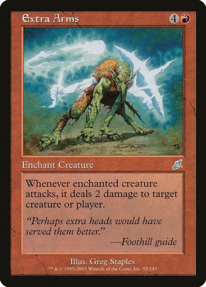 Image for Extra Arms (92) [Scourge] - Magic: The Gathering