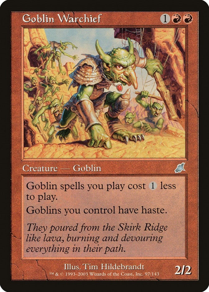Image for Goblin Warchief (97) [Scourge] - Magic: The Gathering