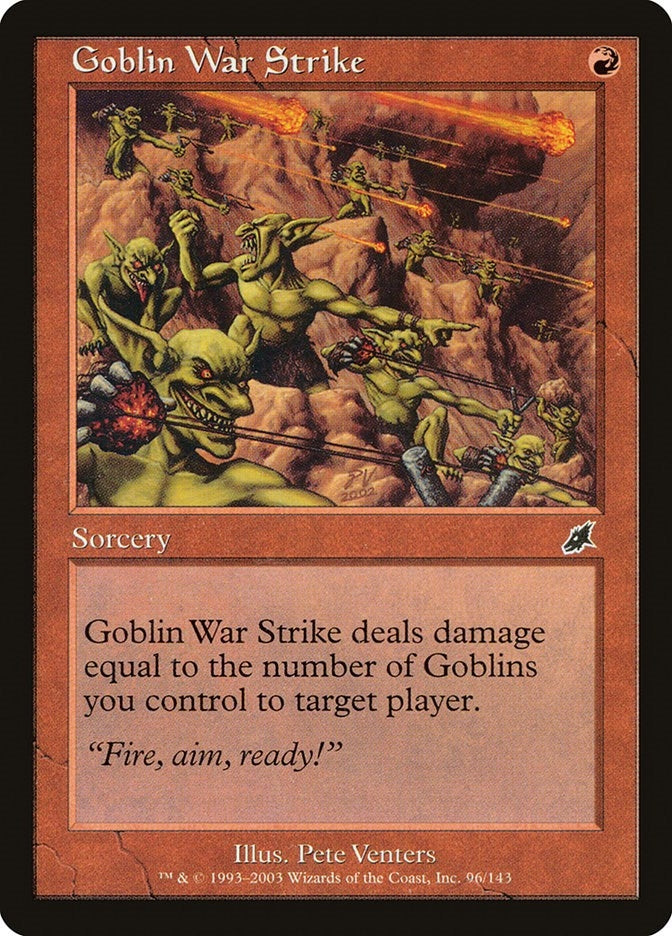 Image for Goblin War Strike (96) [Scourge] - Magic: The Gathering
