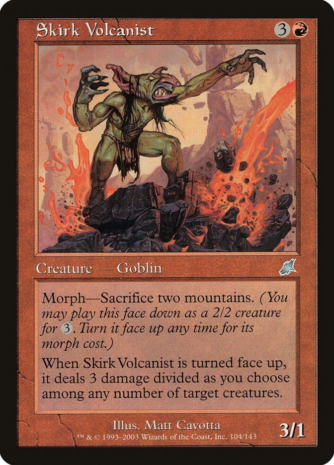 Image for Skirk Volcanist (104) [Scourge] - Magic: The Gathering