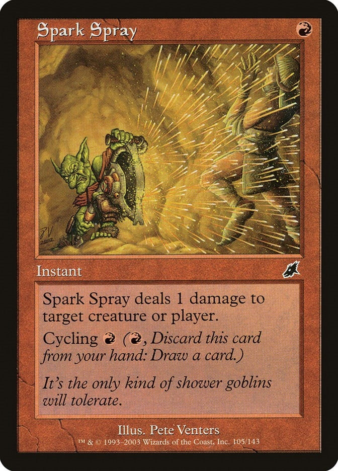 Image for Spark Spray (105) [Scourge] - Magic: The Gathering