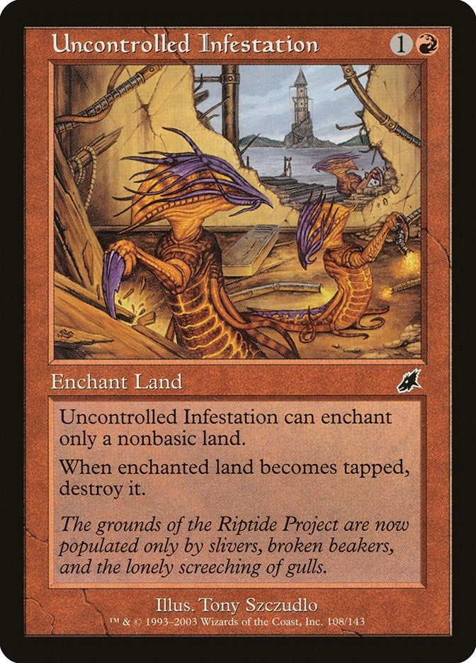 Image for Uncontrolled Infestation (108) [Scourge] - Magic: The Gathering