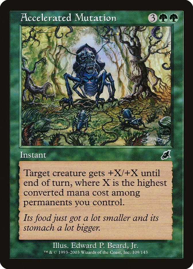 Image for Accelerated Mutation (109) [Scourge] - Magic: The Gathering