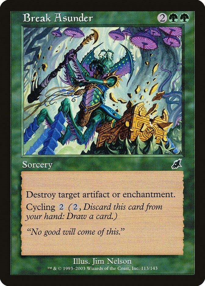 Image for Break Asunder (113) [Scourge] - Magic: The Gathering