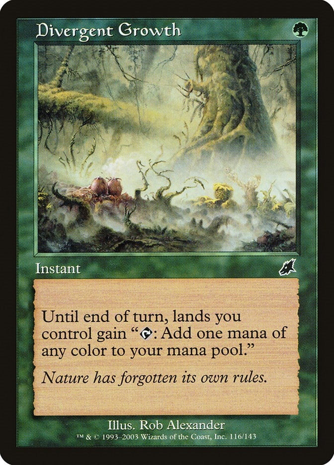 Image for Divergent Growth (116) [Scourge] - Magic: The Gathering